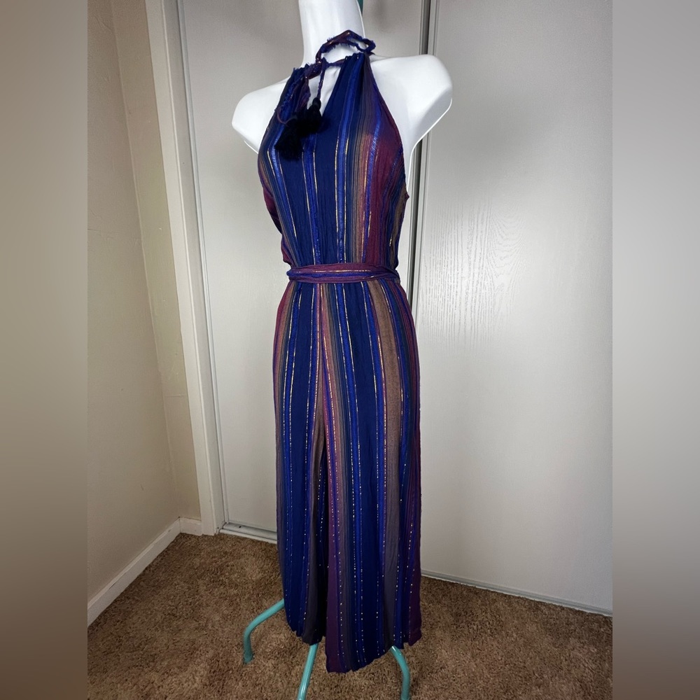 Anthropologie jumpsuit - lightweight colorful fabric Size M